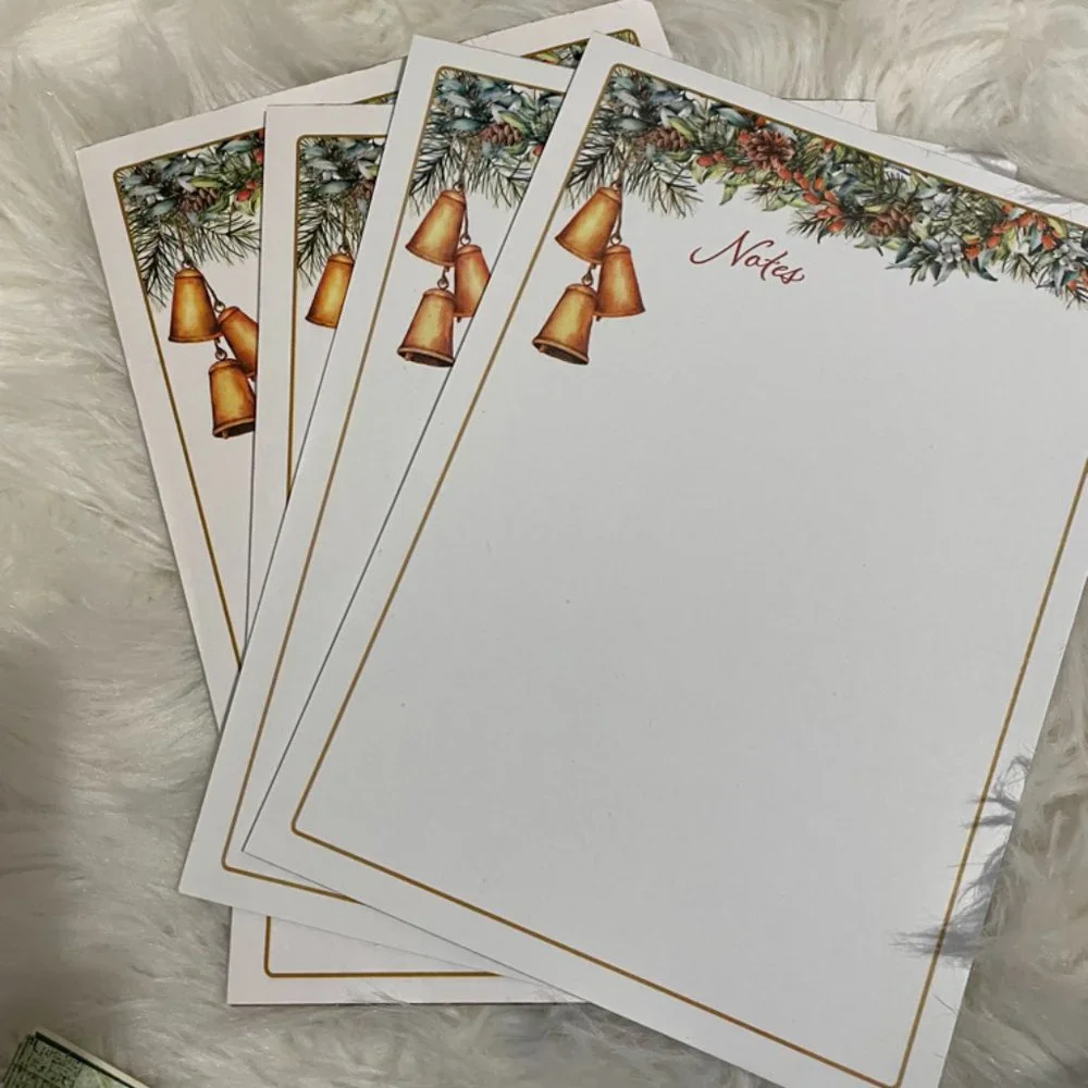 Holiday greeting cards and notepads bundle